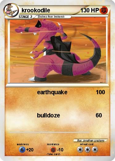 Pokemon krookodile