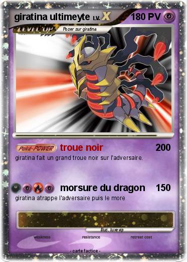 Pokemon giratina ultimeyte