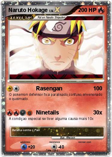 Pokemon Naruto Hokage