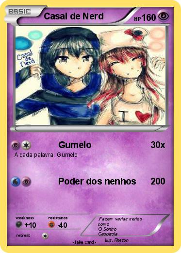 Pokemon Casal de Nerd