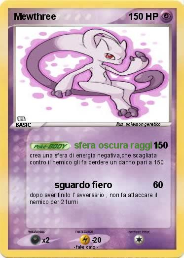 Pokemon Mewthree