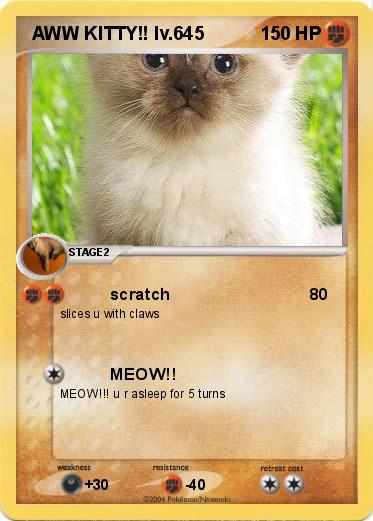 Pokemon  AWW KITTY!! lv.645