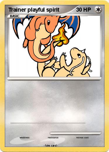 Pokemon Trainer playful spirit