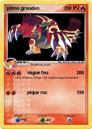 Pokemon primo groudon