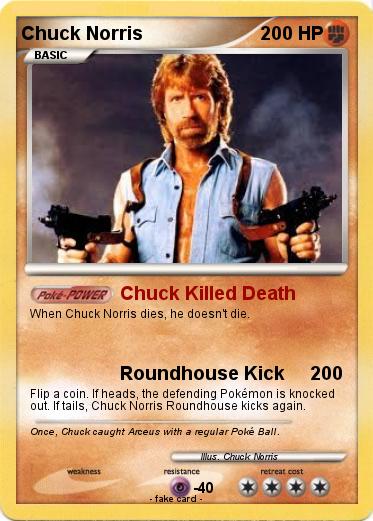 Pokemon Chuck Norris