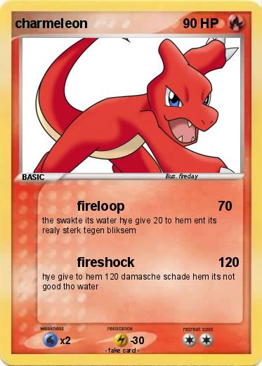 Pokemon charmeleon