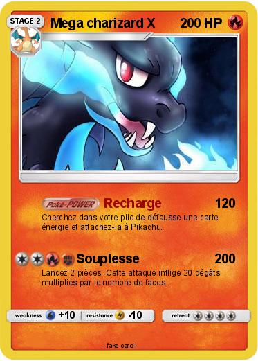 Pokemon Mega charizard X