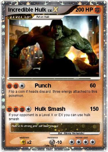 Pokemon Incredible Hulk