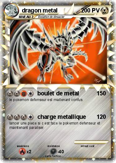 Pokemon dragon metal