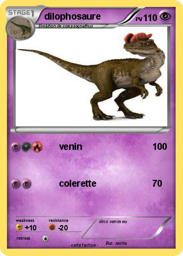 Pokemon dilophosaure