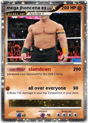 Pokemon mega jhoncena ex