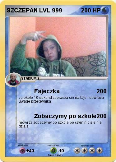 Pokemon SZCZEPAN LVL 999