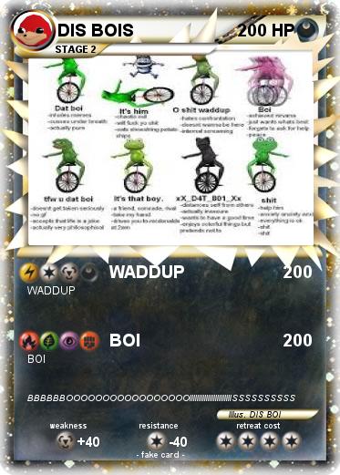 Pokemon DIS BOIS