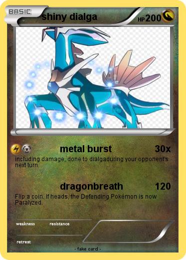 Pokemon shiny dialga