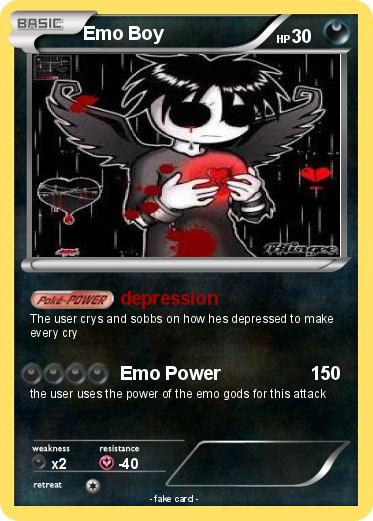 Pokemon Emo Boy