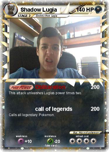 Pokemon Shadow Lugia