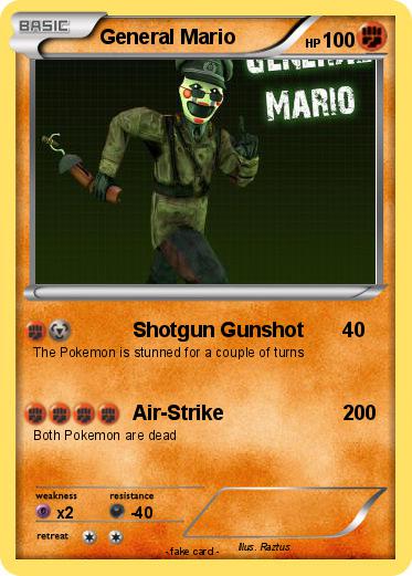 Pokemon General Mario