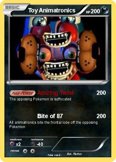 Pokemon Toy Animatronics