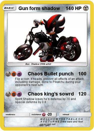 Pokemon Gun form shadow
