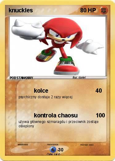 Pokemon knuckles