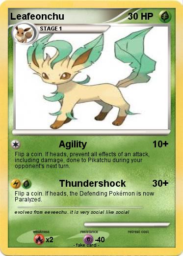 Pokemon Leafeonchu