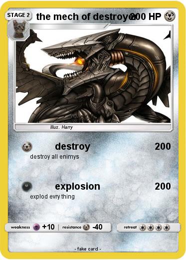 Pokemon the mech of destroyer