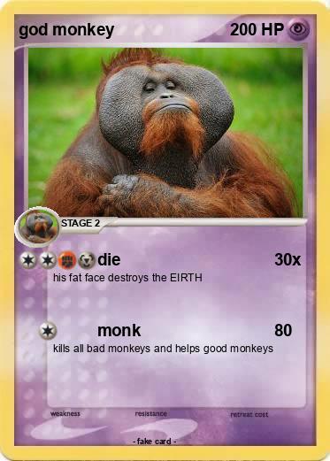 Pokemon god monkey