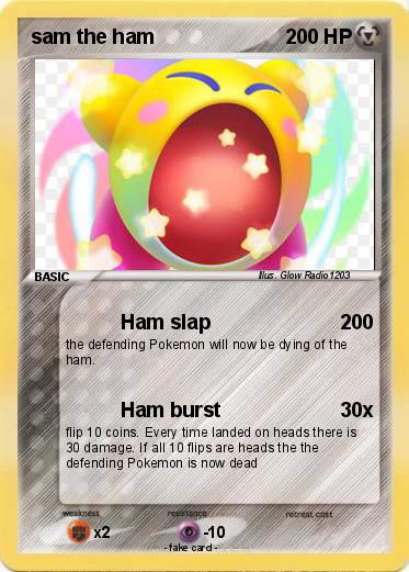 Pokemon sam the ham
