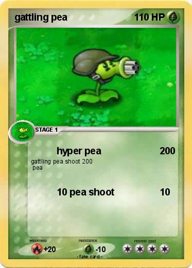 Pokemon gattling pea