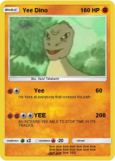 Pokemon Yee Dino