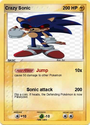 Pokemon Crazy Sonic