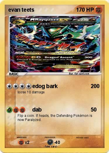 Pokemon evan teets