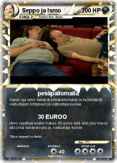 Pokemon Seppo ja Ismo