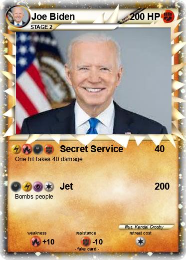 Pokemon Joe Biden