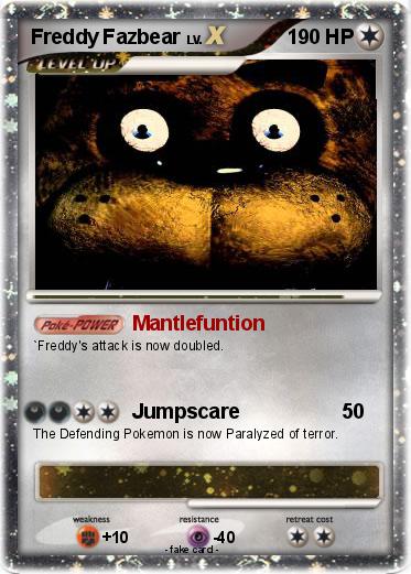 Pokemon Freddy Fazbear