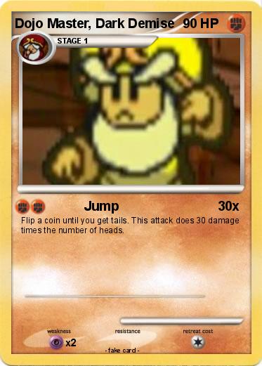 Pokemon Dojo Master, Dark Demise