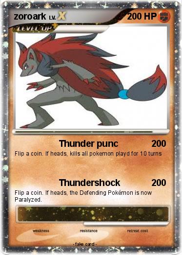 Pokemon zoroark