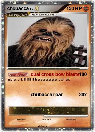 Pokemon chubacca