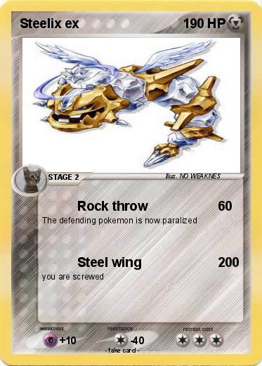 Pokemon Steelix ex