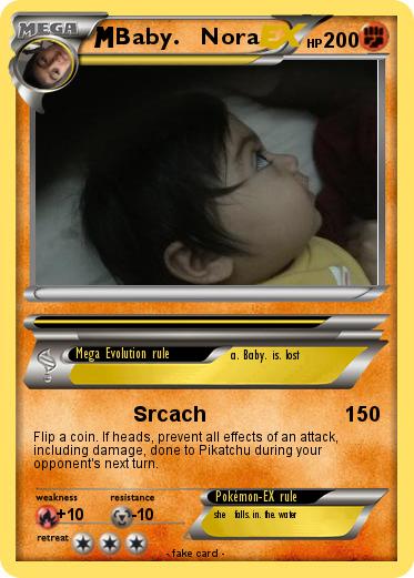 Pokemon Baby.   Nora