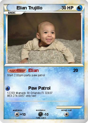 Pokemon Elian Trujillo
