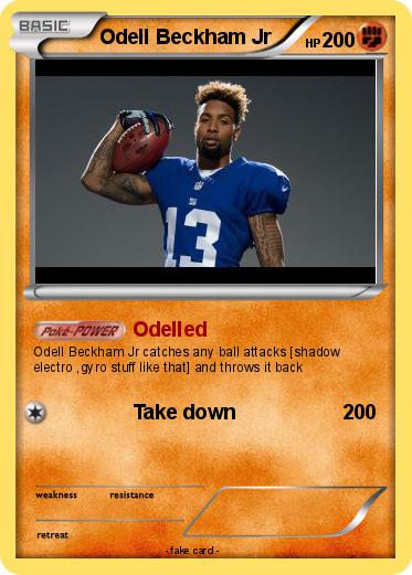 Pokemon Odell Beckham Jr