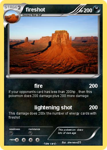 Pokemon fireshot