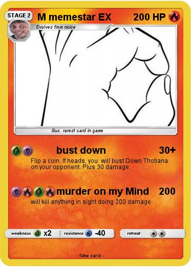 Pokemon M memestar EX