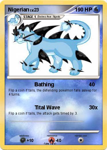 Pokemon Nigerian