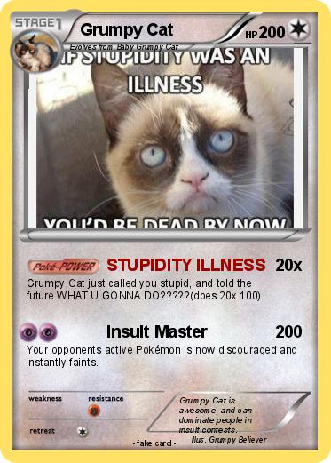 Pokemon Grumpy Cat