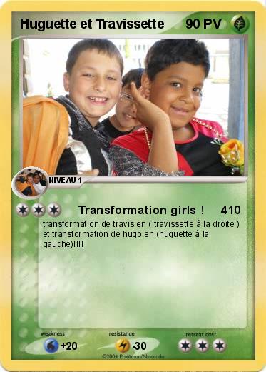 Pokemon Huguette et Travissette