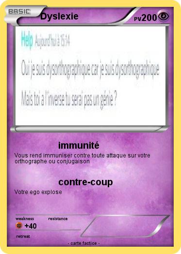Pokemon Dyslexie