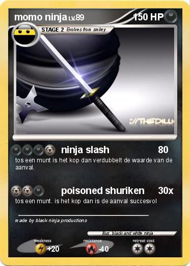 Pokemon momo ninja