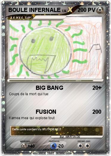 Pokemon BOULE INFERNALE